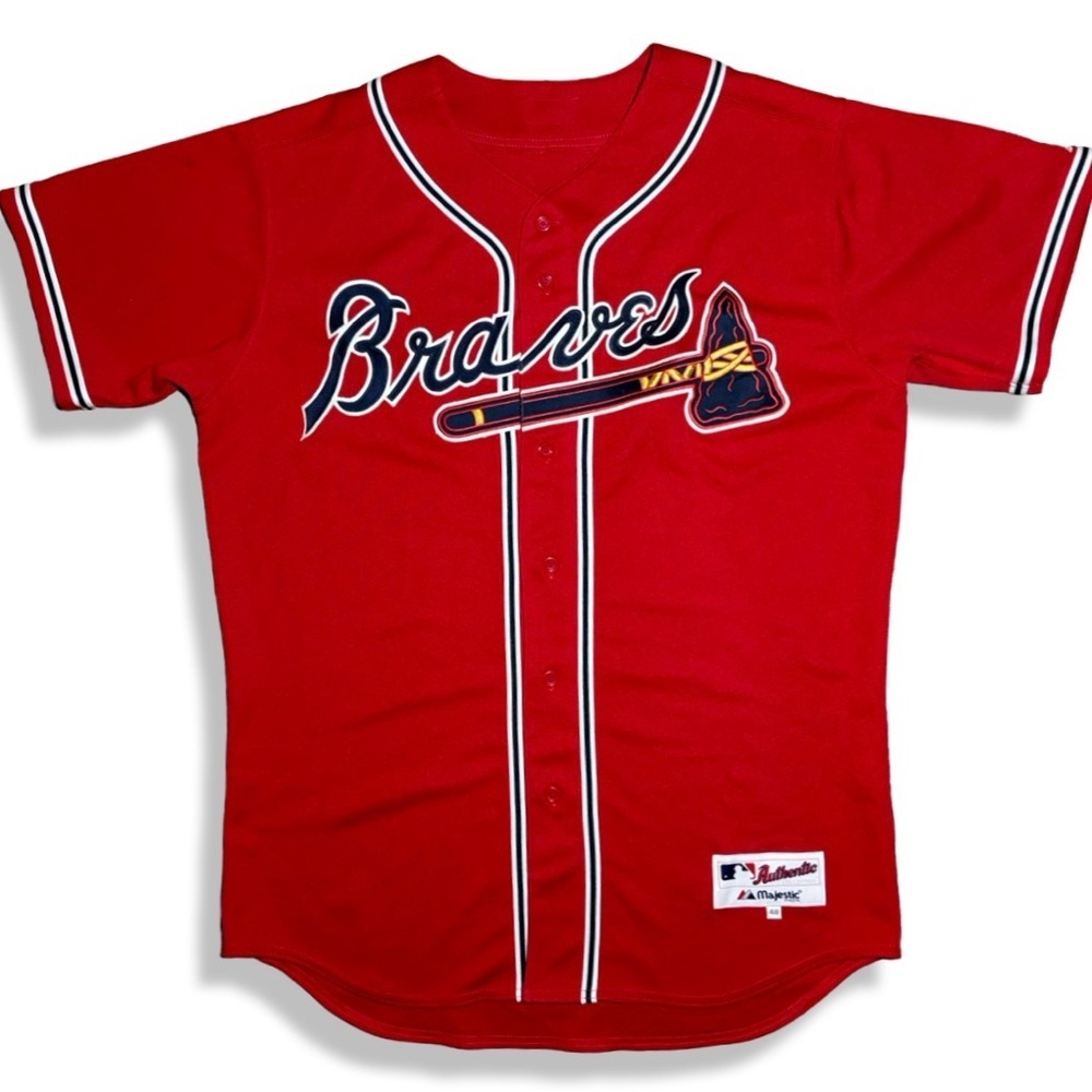 Majestic Atlanta Braves Baseball Jersey